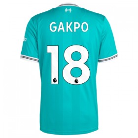Levné Liverpool Gakpo 18 Alternativní Fotbalové dresy 2025-26 Krátký Rukáv